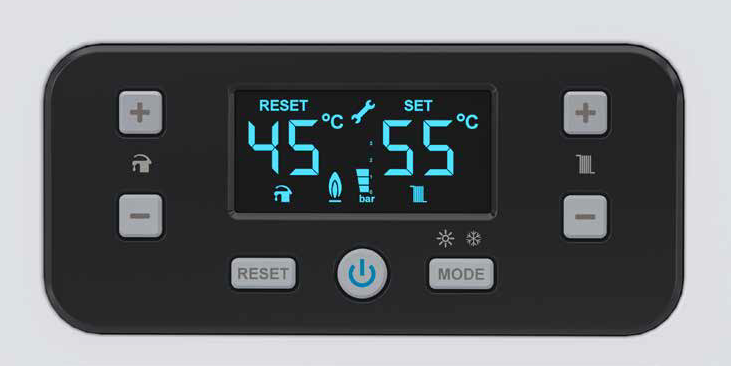 E.C.A. Gerda HM панель управления